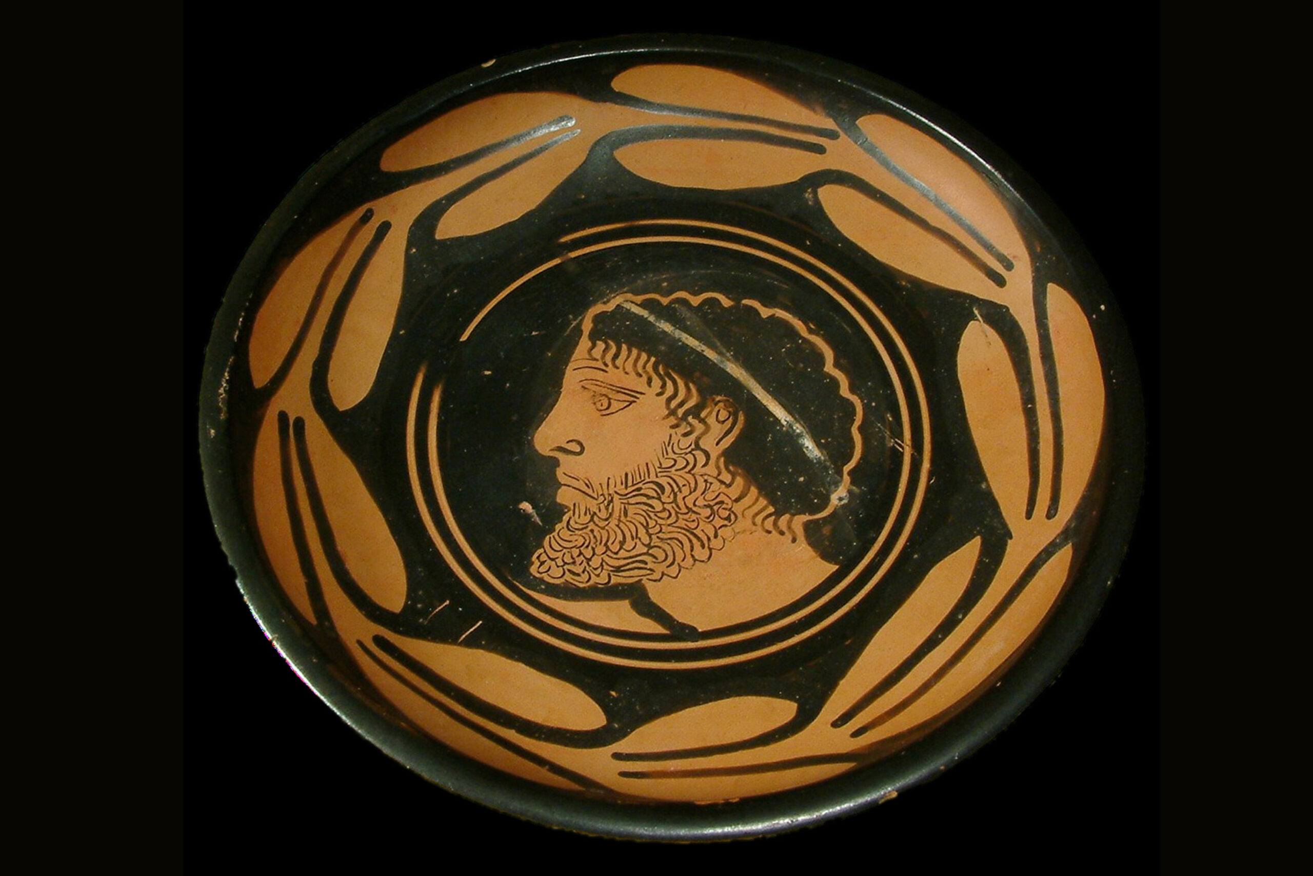 South Italian Red-Figure Terracotta Dish