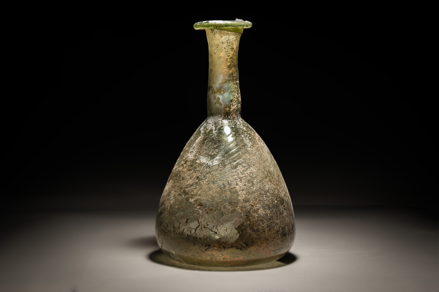 Large Glass Unguent Bottle