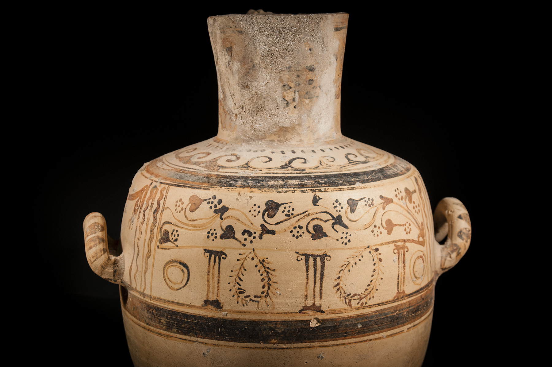 Large Hellenistic Ceramic Hydra - Image 3