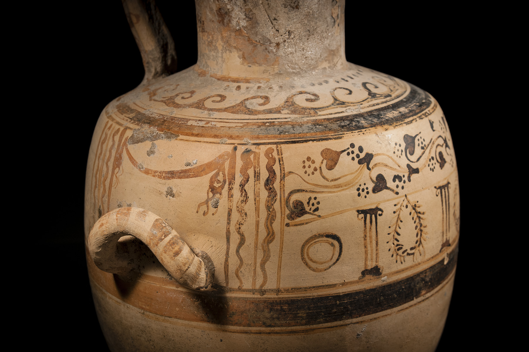 Large Hellenistic Ceramic Hydra - Image 2