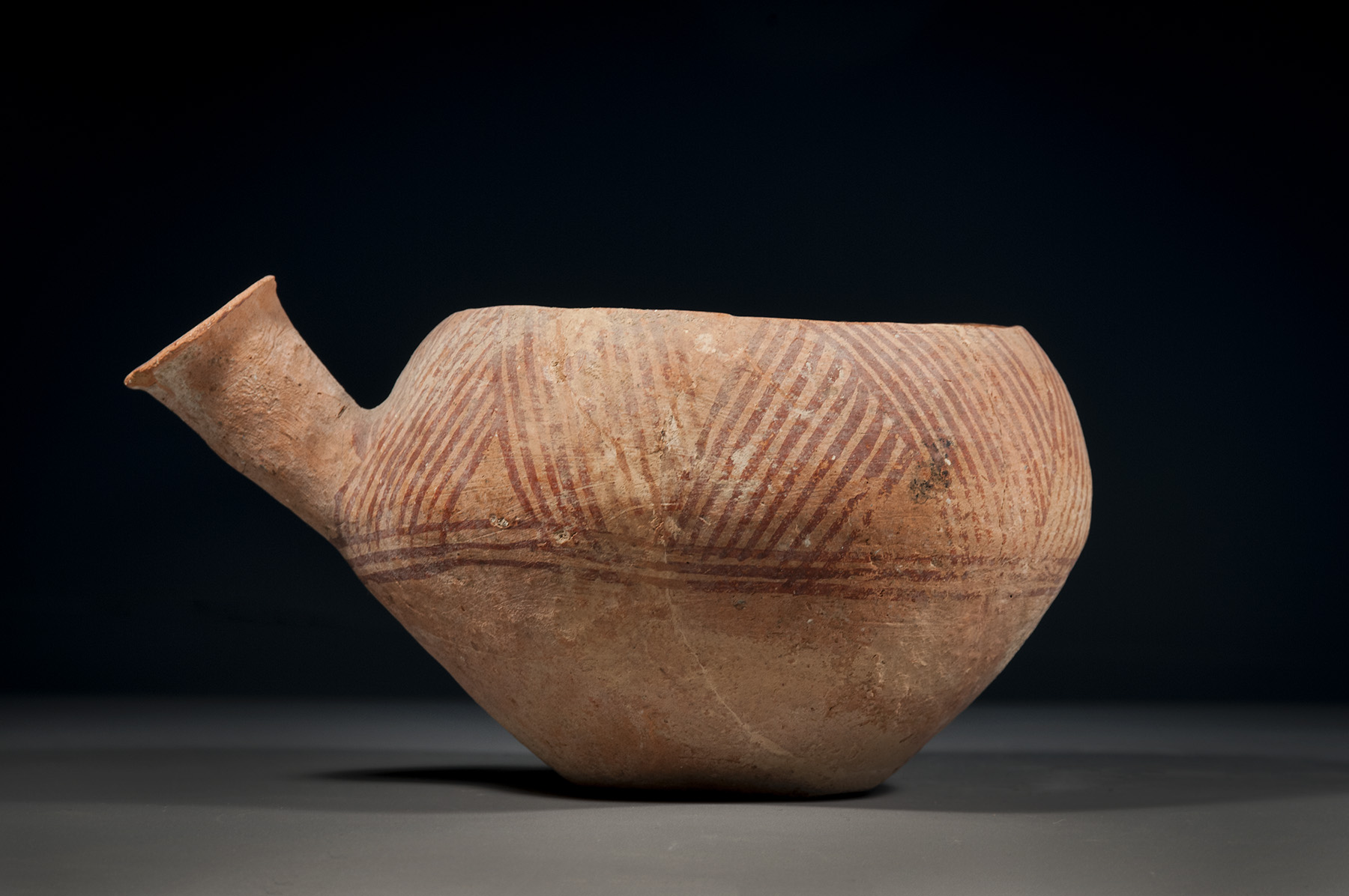 Ceramic Canaanite Spouted Bowl