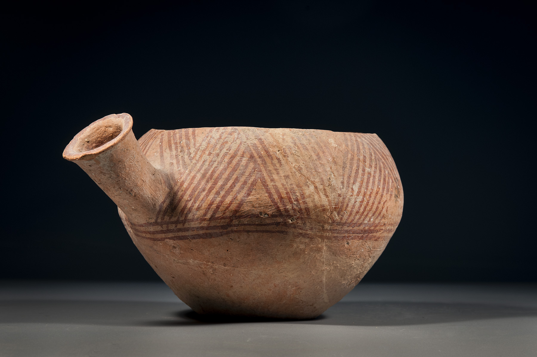 Ceramic Canaanite Spouted Bowl - Image 3