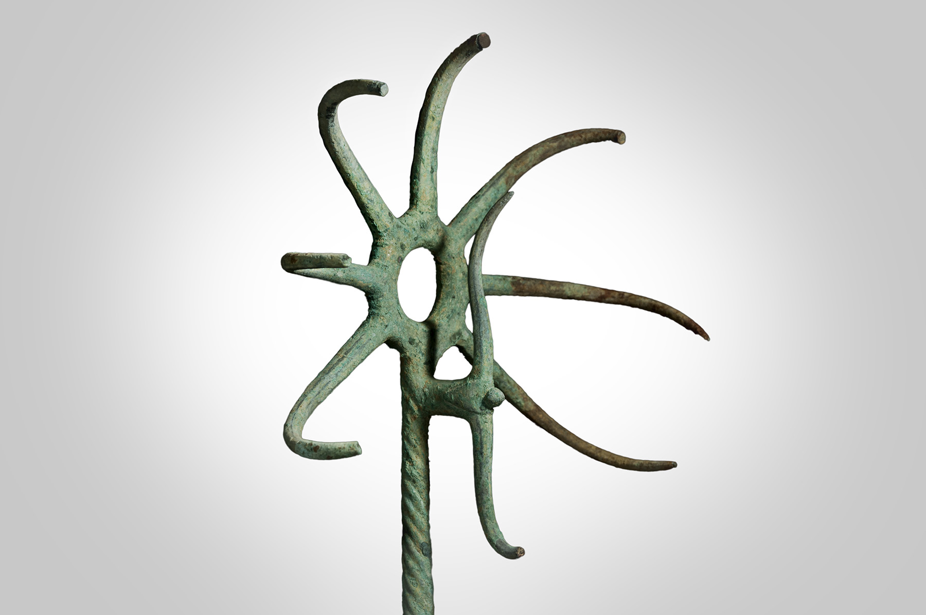 Bronze Etruscan Harpago - Image 4