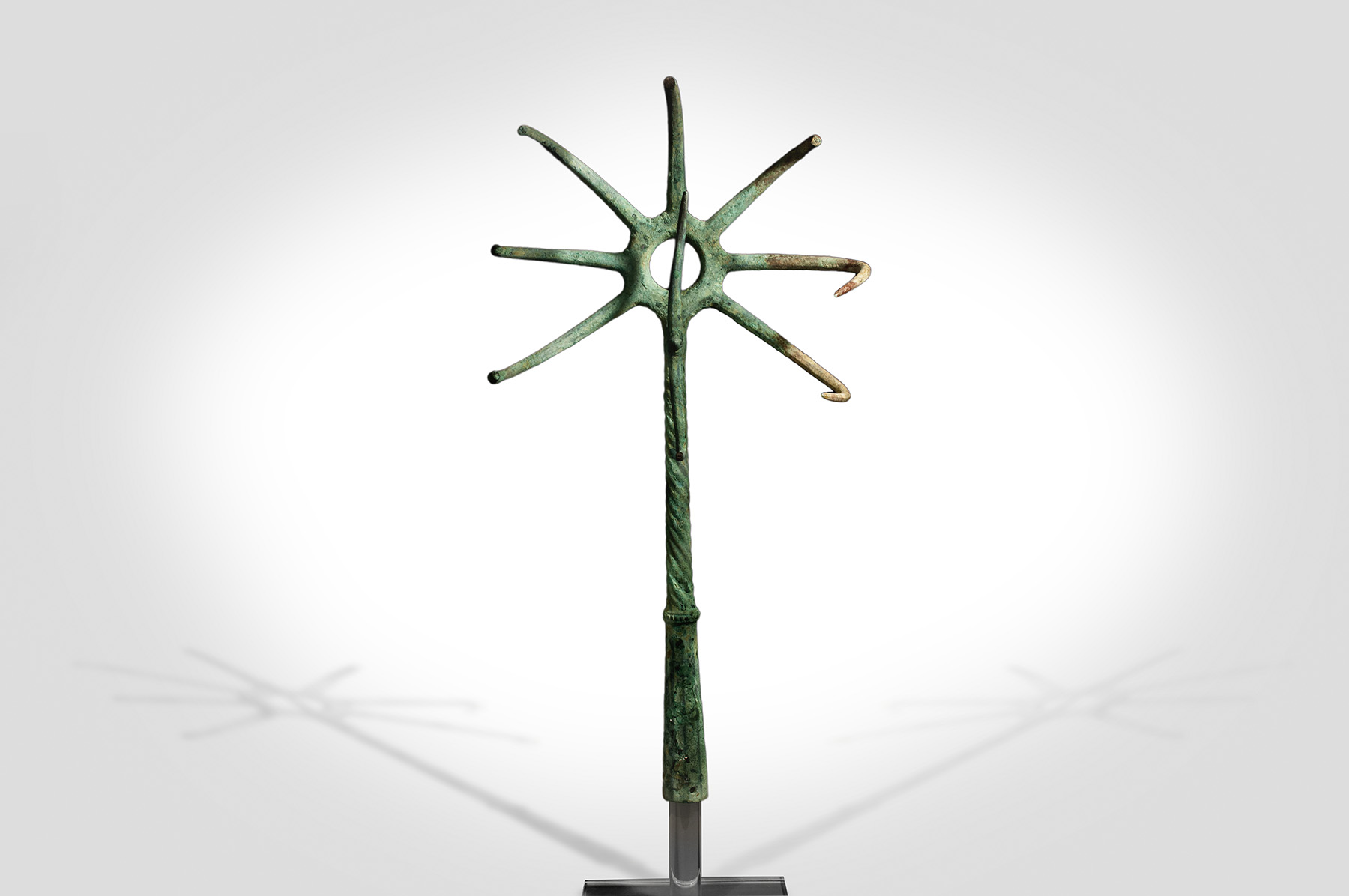 Bronze Etruscan Harpago - Image 3