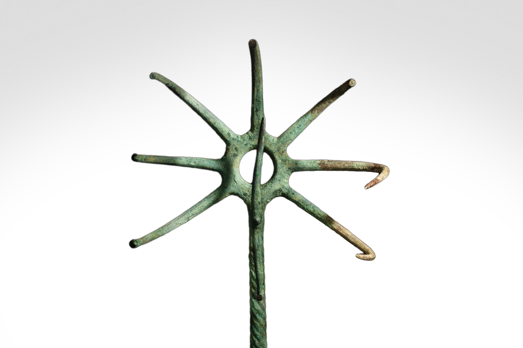 Bronze Etruscan Harpago - Image 2