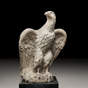 Monumental Imperial Roman Marble Eagle