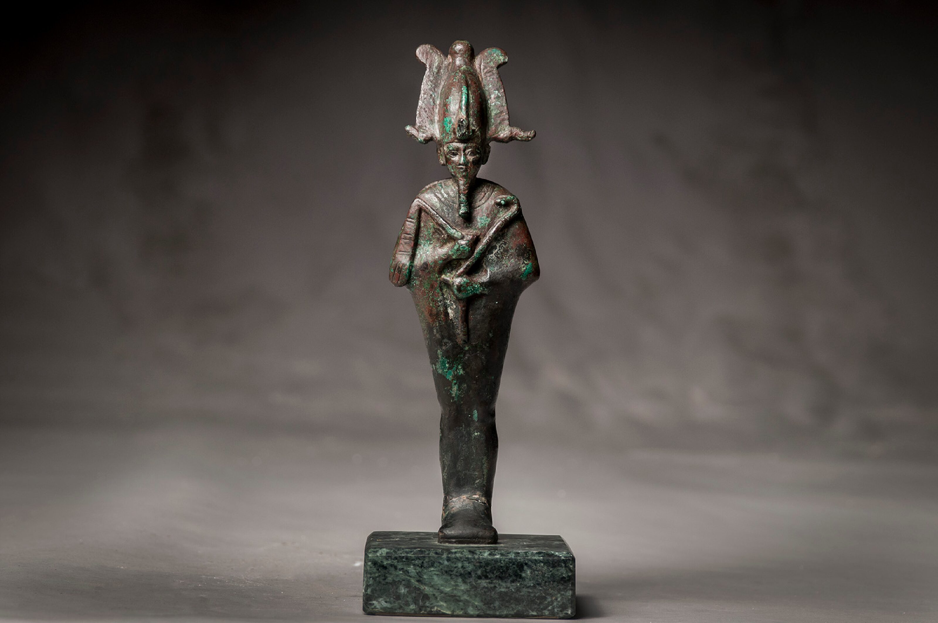 Bronze Statuette of Osiris - Image 2