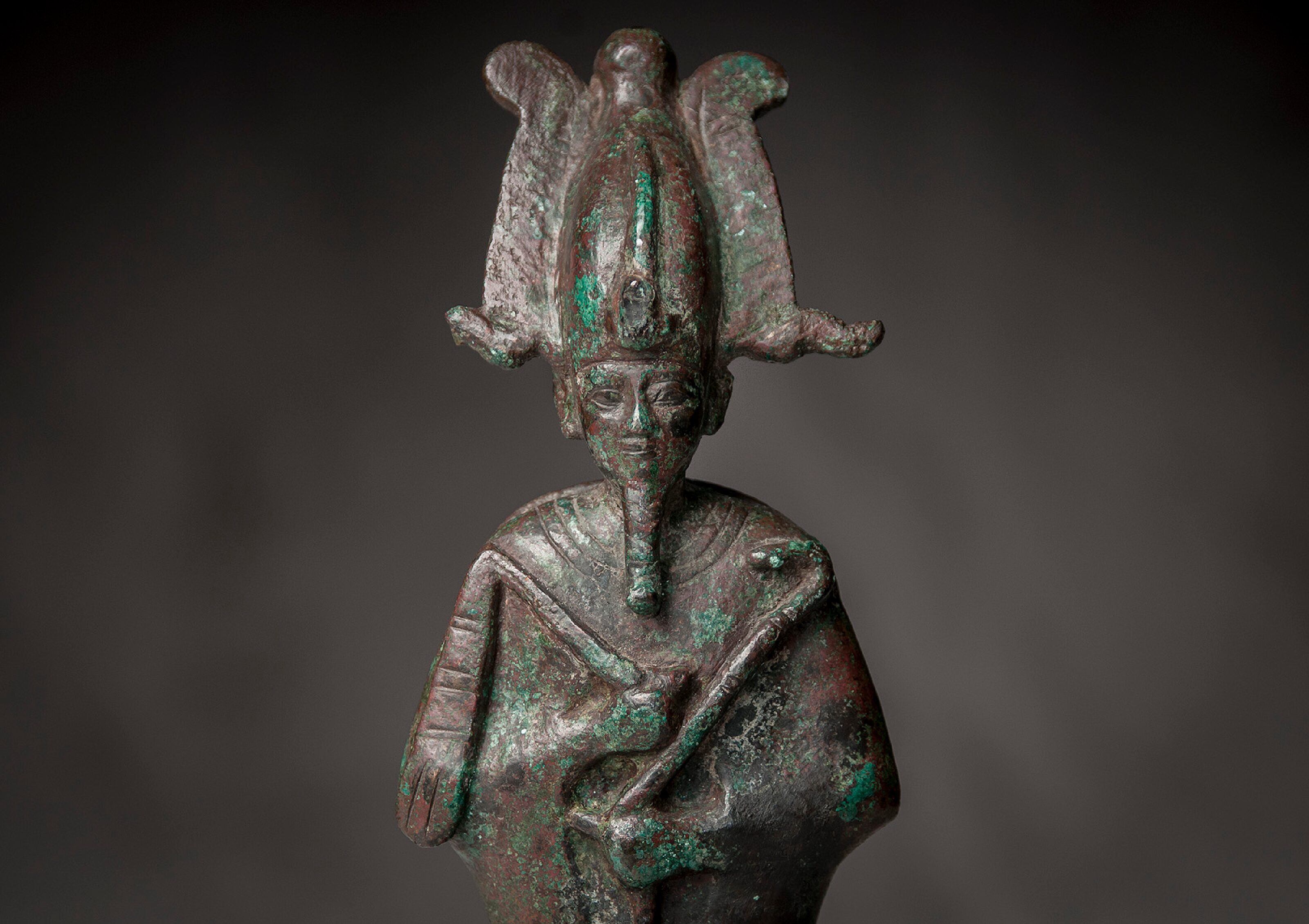 Bronze Statuette of Osiris
