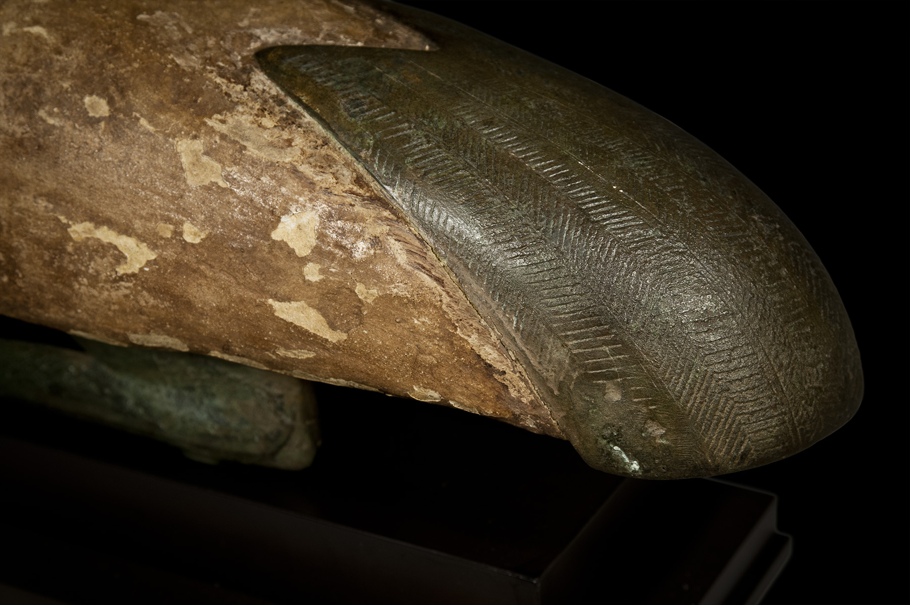 A Seated Figure of the God Thoth as an Ibis - Image 3