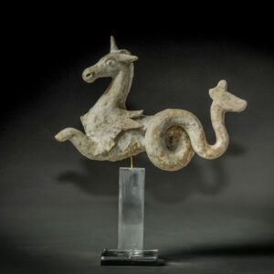 A Terracotta Seahorse