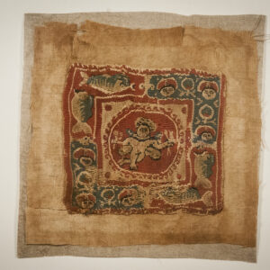 Woven Fragment with Dancing Eros