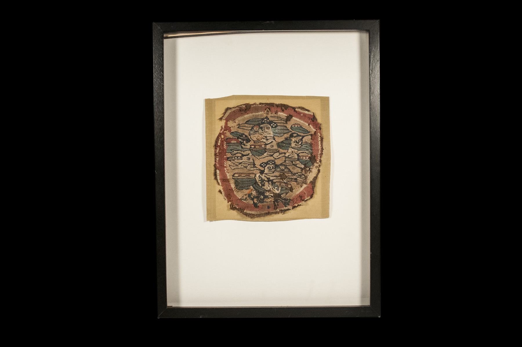 Woven Fragment with Running Figures - Image 2