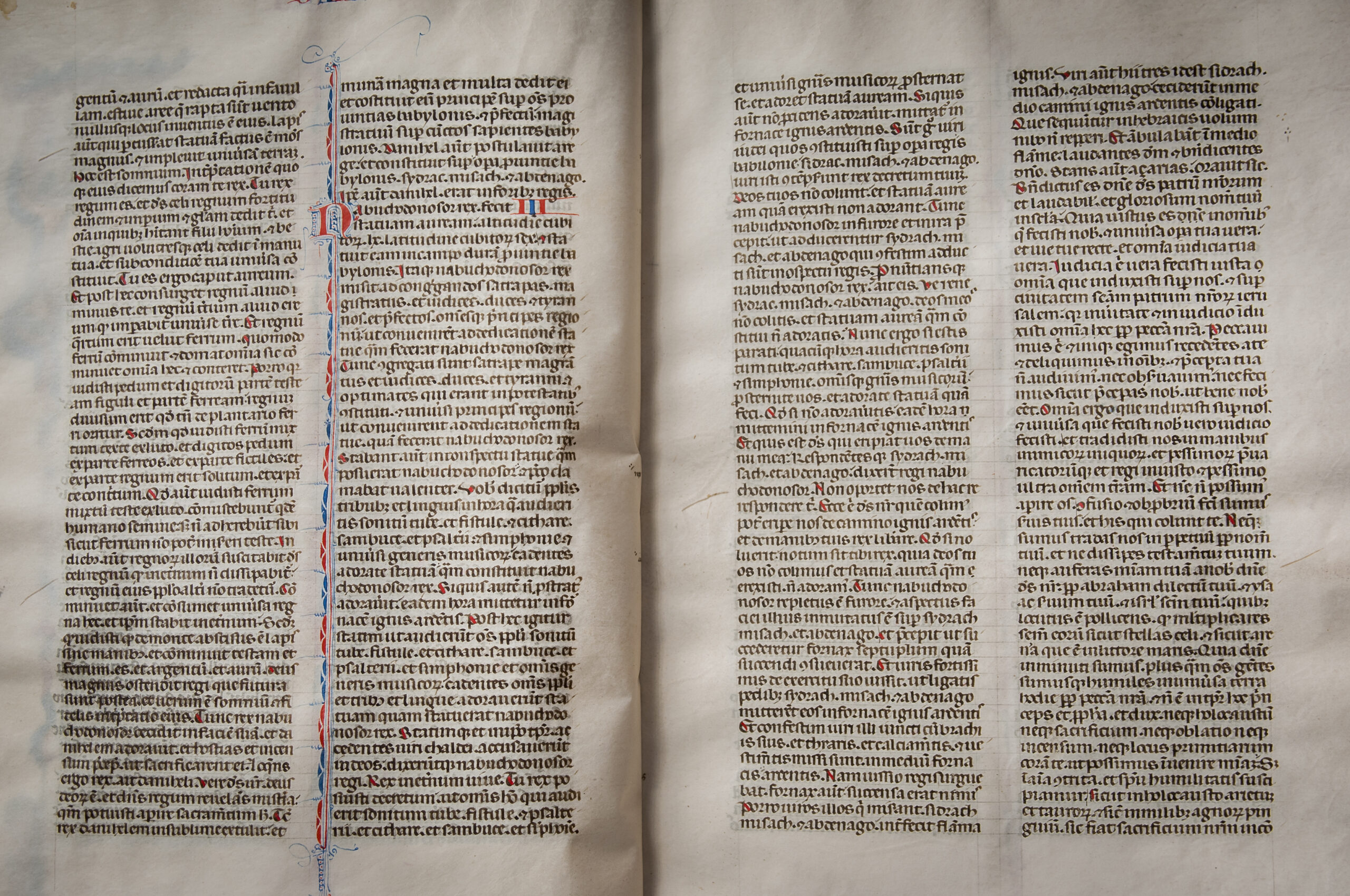 BOOK OF DANIEL, from a folio Bible