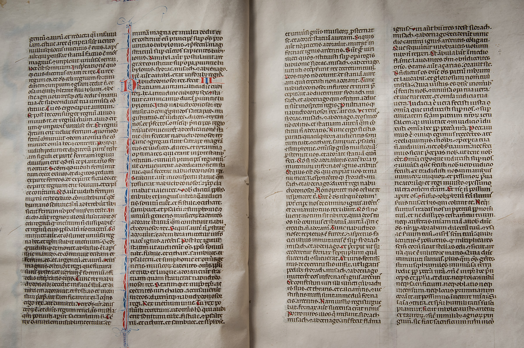 BOOK OF DANIEL, from a folio Bible