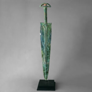 A Beautiful Wide Bronze Sword