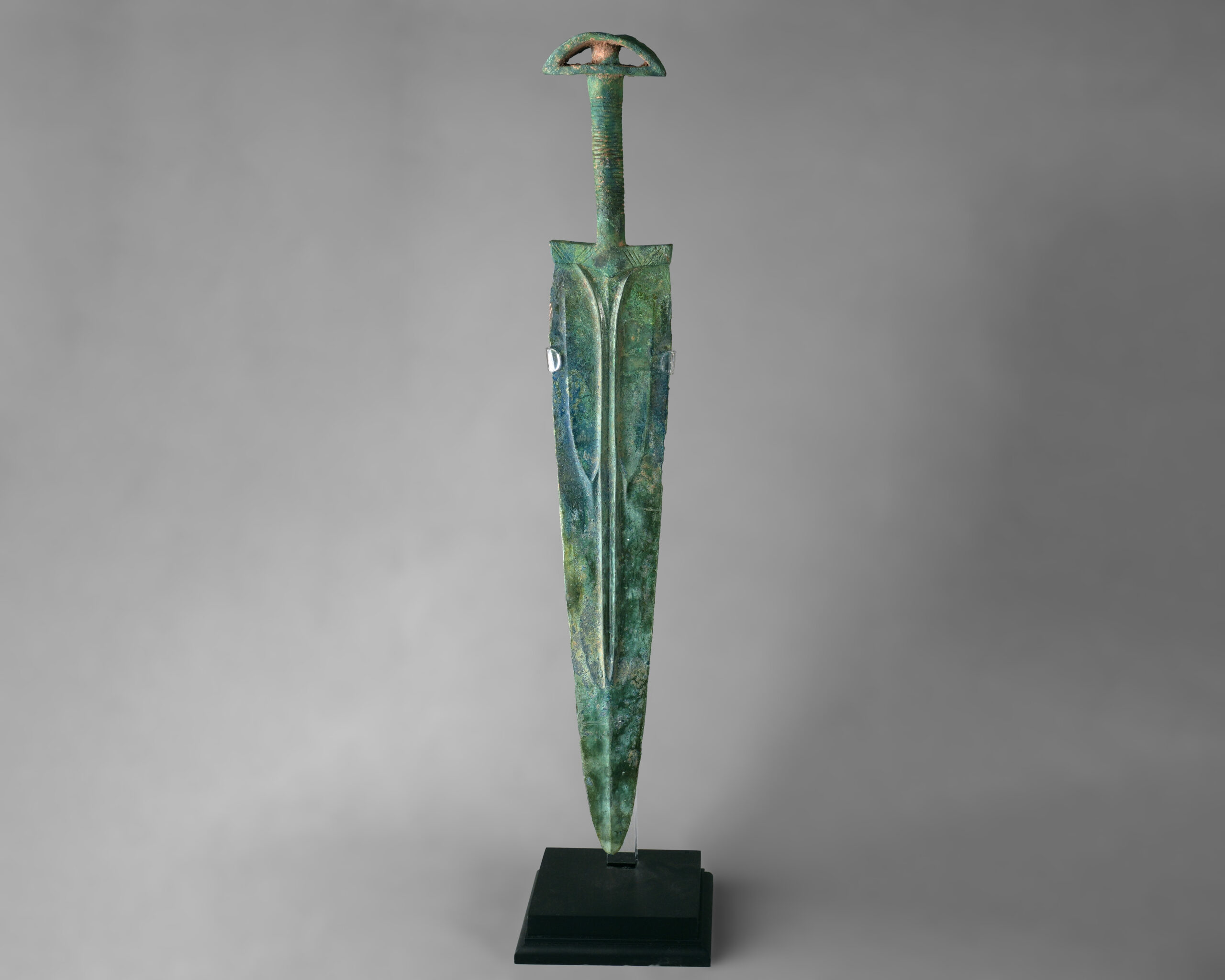 A Beautiful Wide Bronze Sword