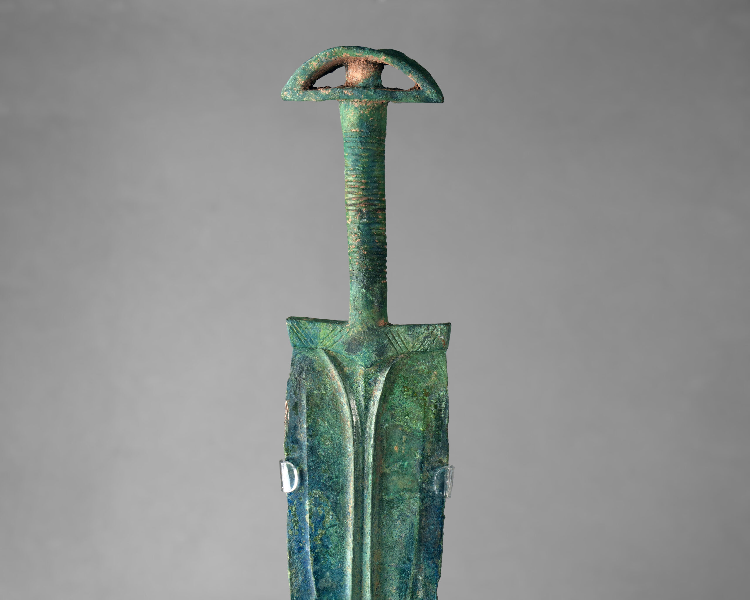 A Beautiful Wide Bronze Sword - Image 2