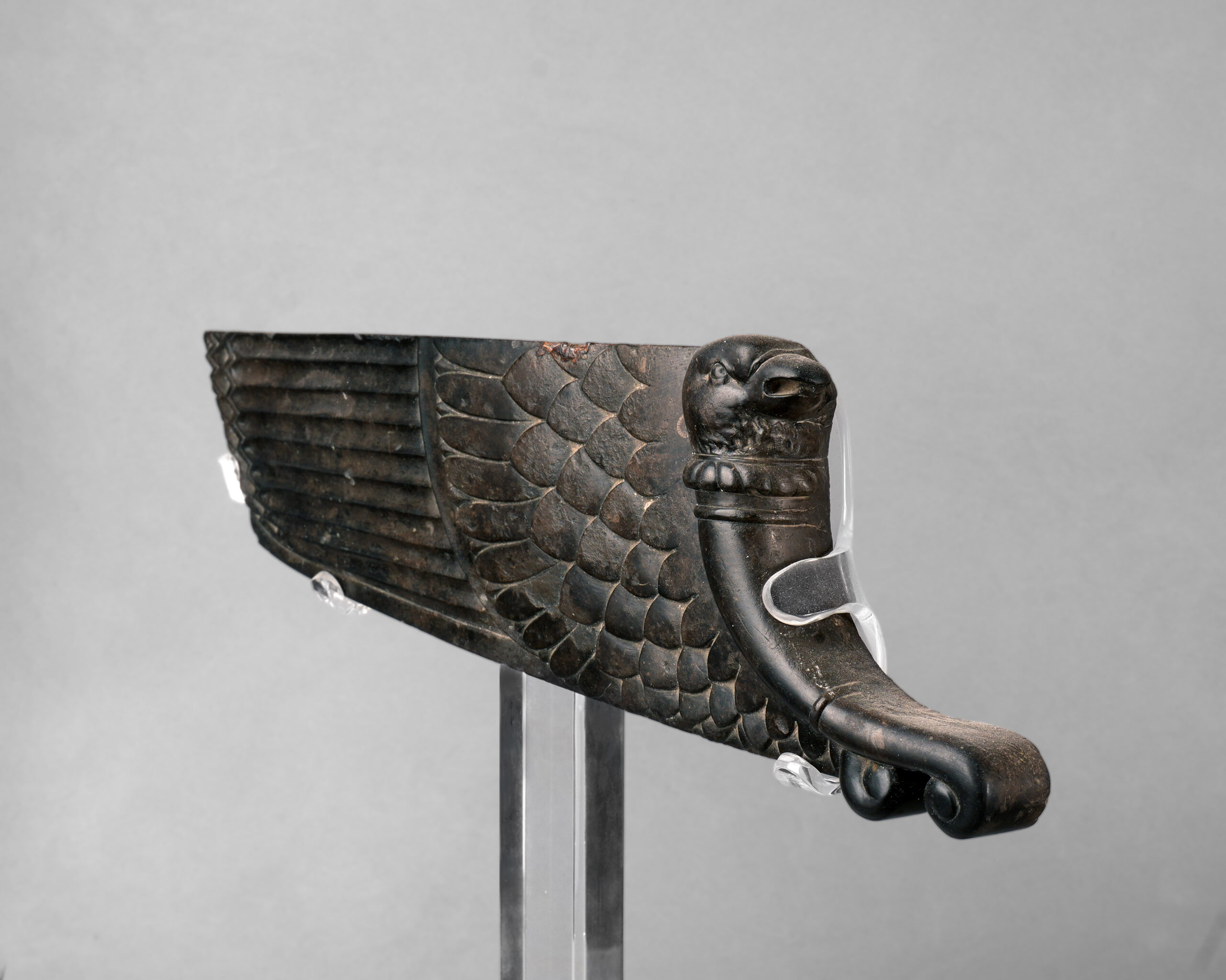 Schist Achamaenid Wing With Phoenix - Image 2